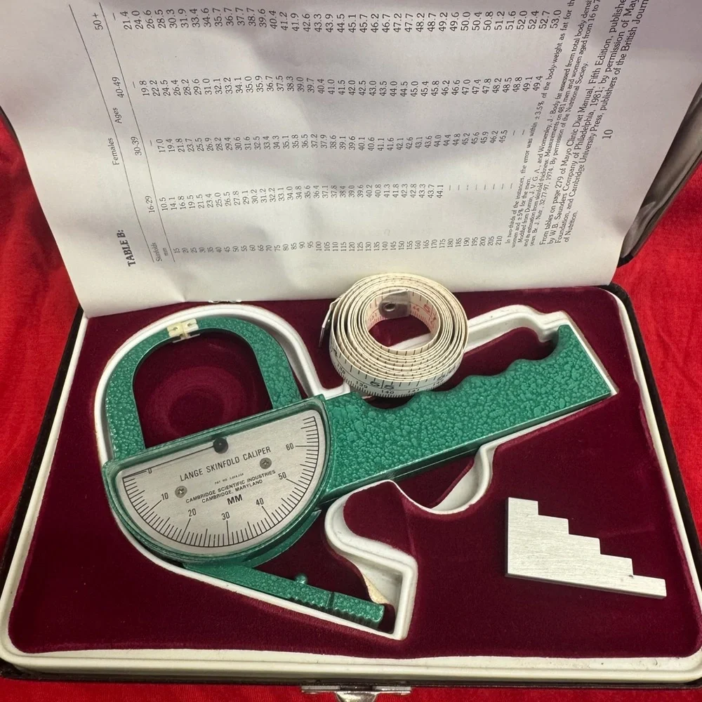 Lange Skinfold Caliper Case in Black - Picture 5 of 5